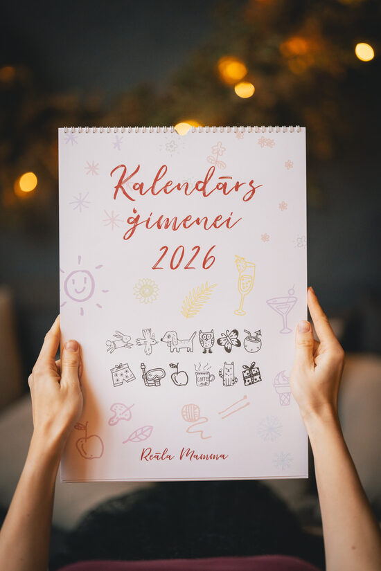 Ģimenes kalendārs - plānotājs A3